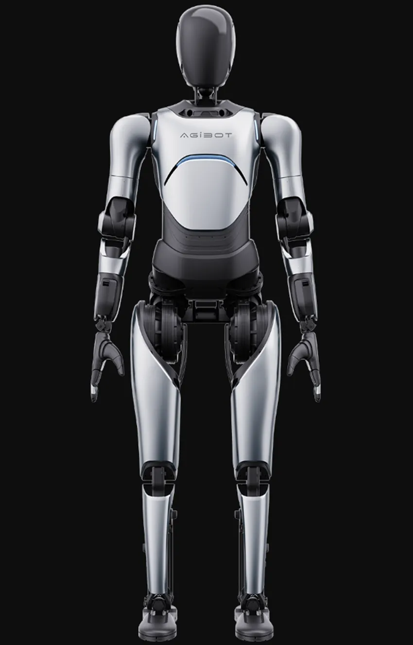 AgiBot A2 — the full-size Chinese humanoid facing off against Unitree G1